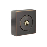 Flat Square Single Cylinder Mechanical Deadbolt