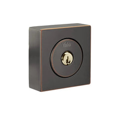Flat Square Single Cylinder Mechanical Deadbolt