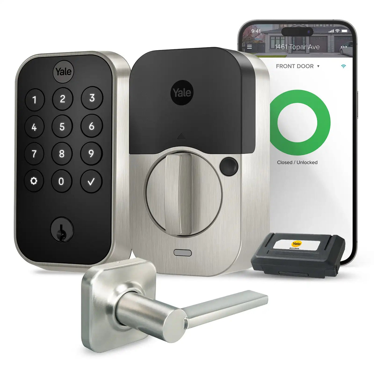 Yale Assure Lock 2 Keypad with Wi-Fi and Valdosta Lever