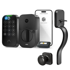 Yale Assure Lock 2 Touch with Wi-Fi and Ridgefield Handle